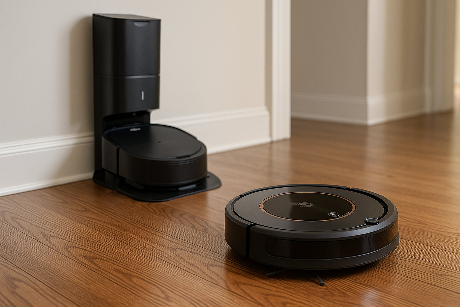 robot vacuum for central vacuum