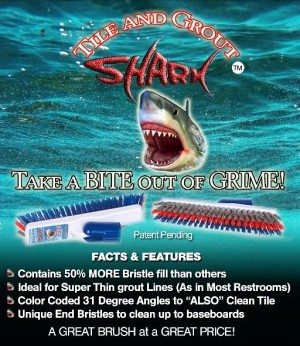 Shark Tile & Grout Brushes Flyer
